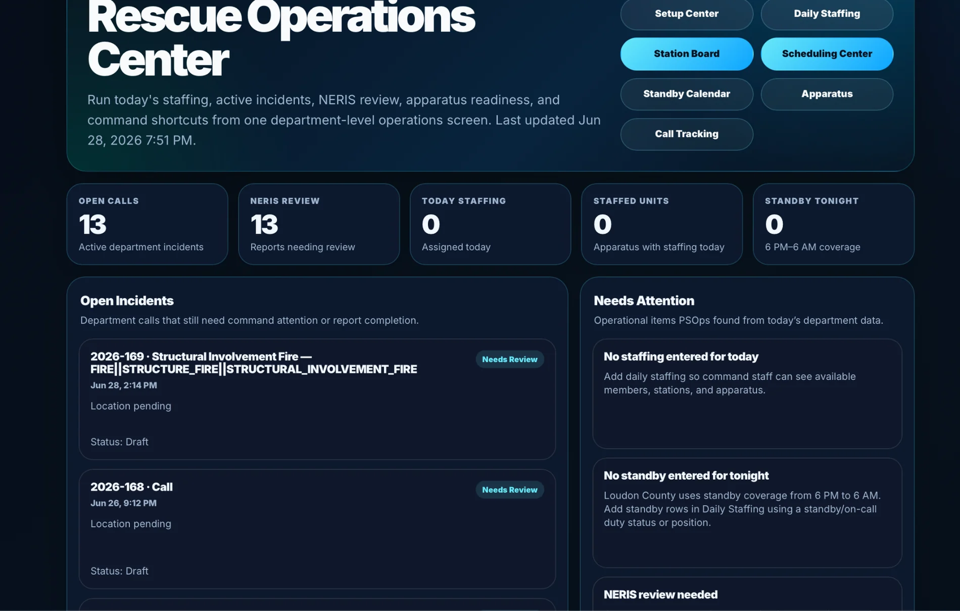 PSOps operations center