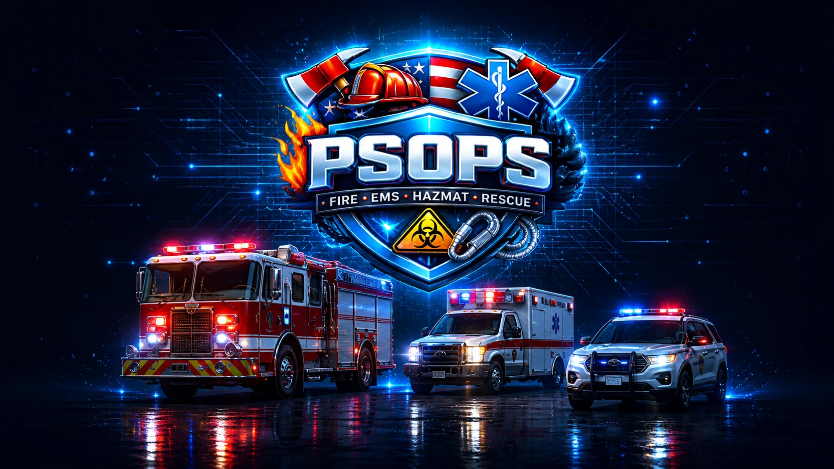 PSOps public safety operations for Fire EMS Rescue and command